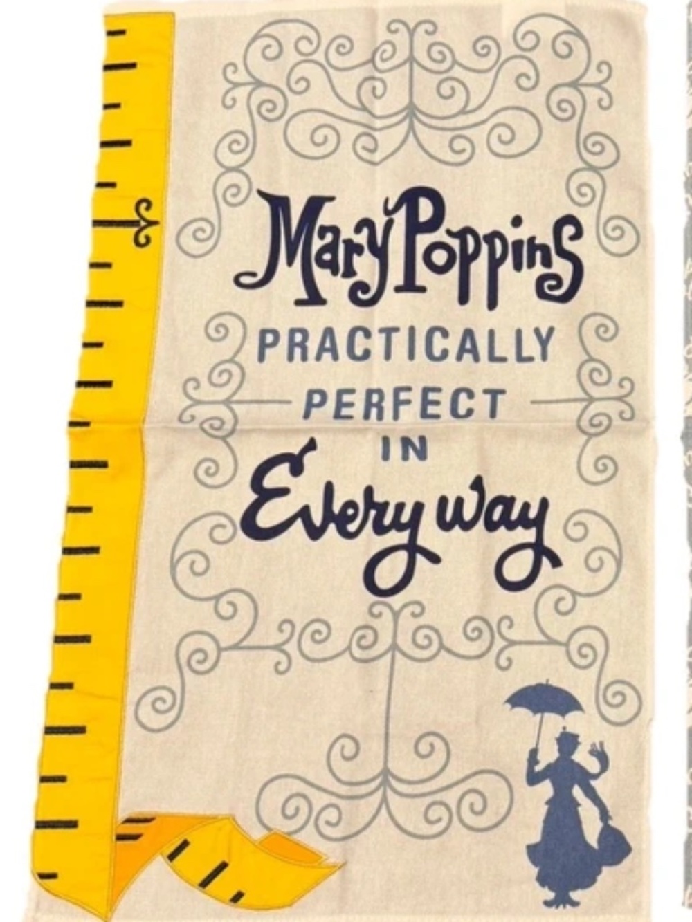 Disney Store Mary Poppins Set Of Two Kitchen Towels